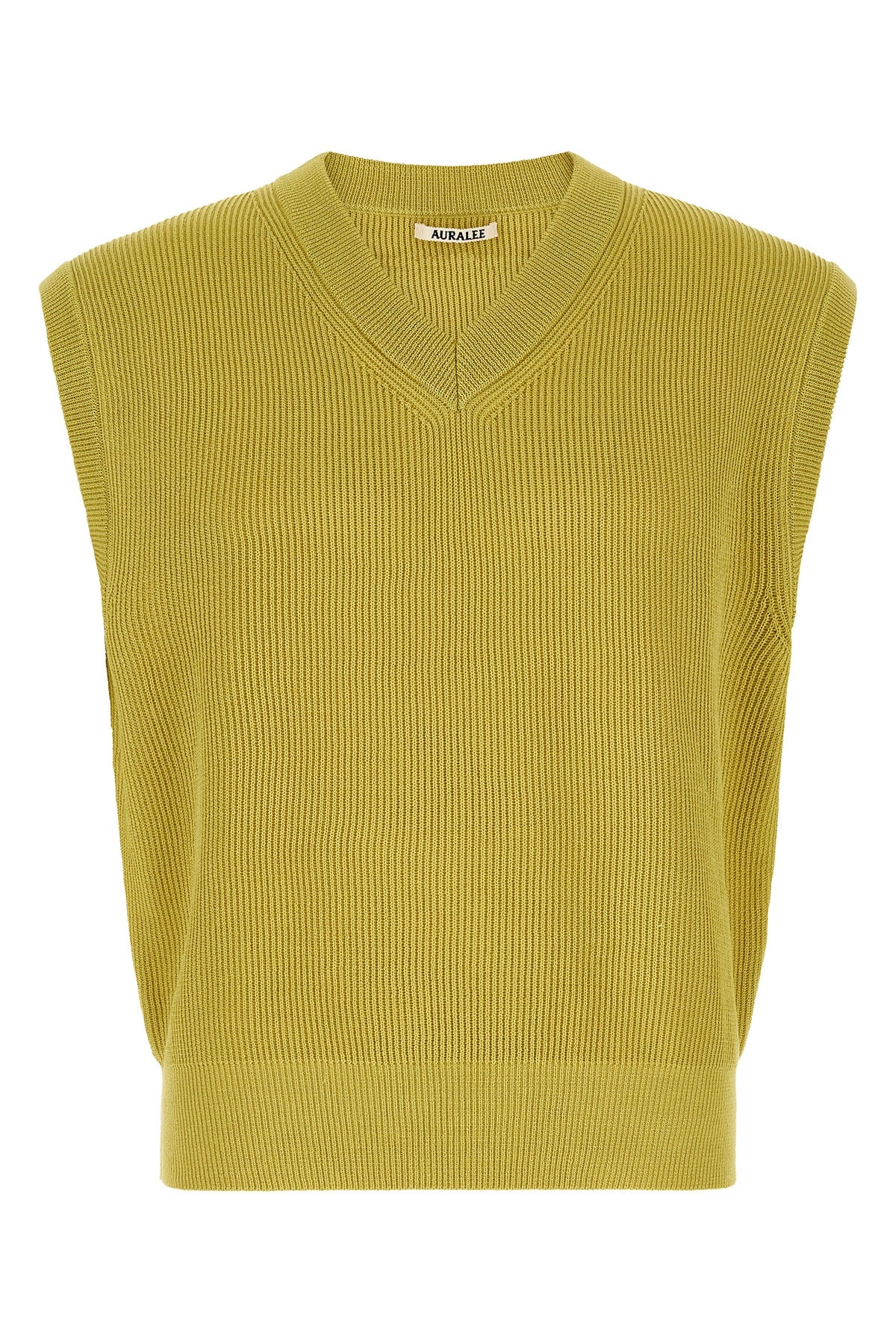 ribbed knit vest