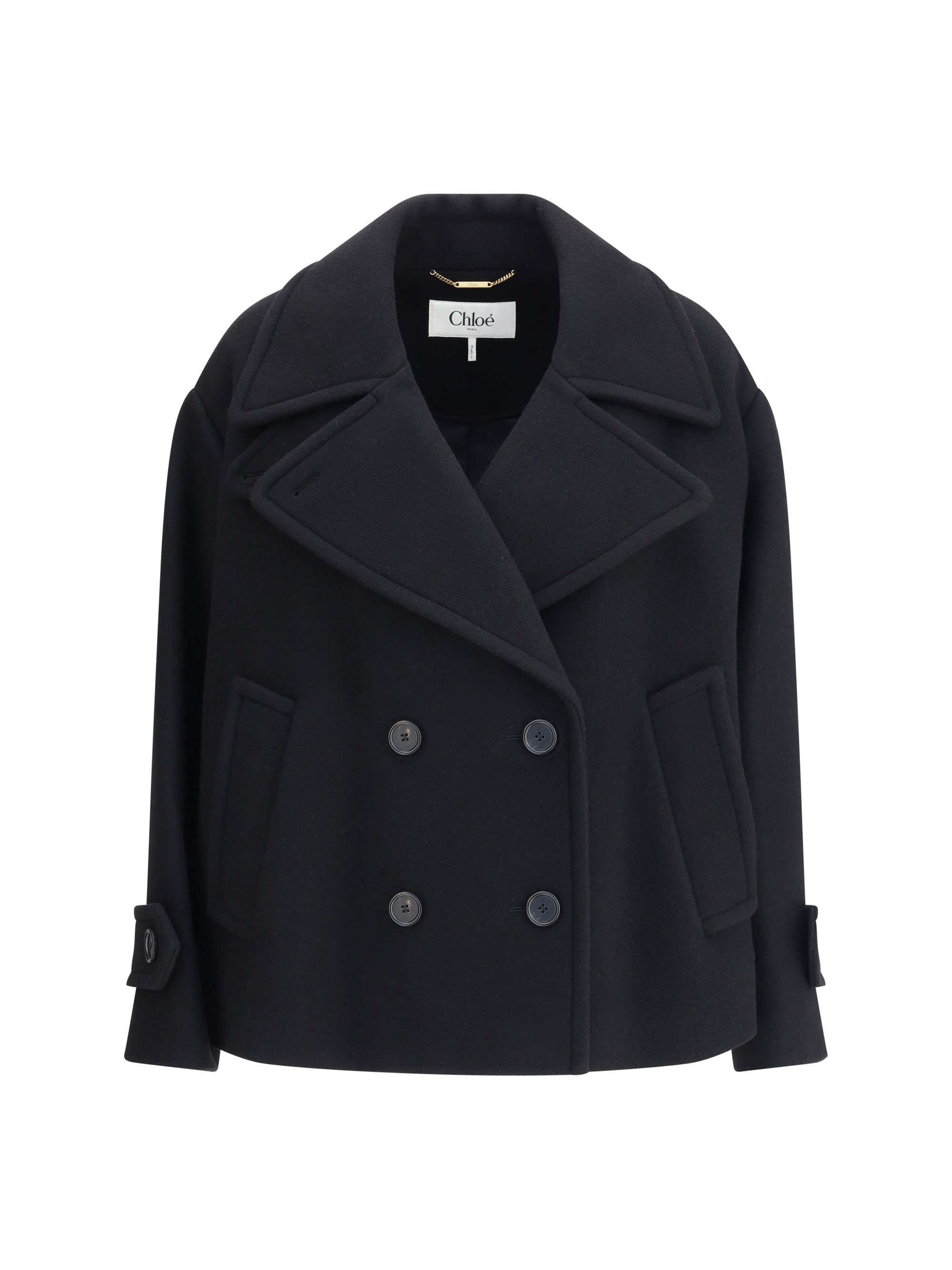 oversize short coat