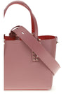 leather tote bag with spikes