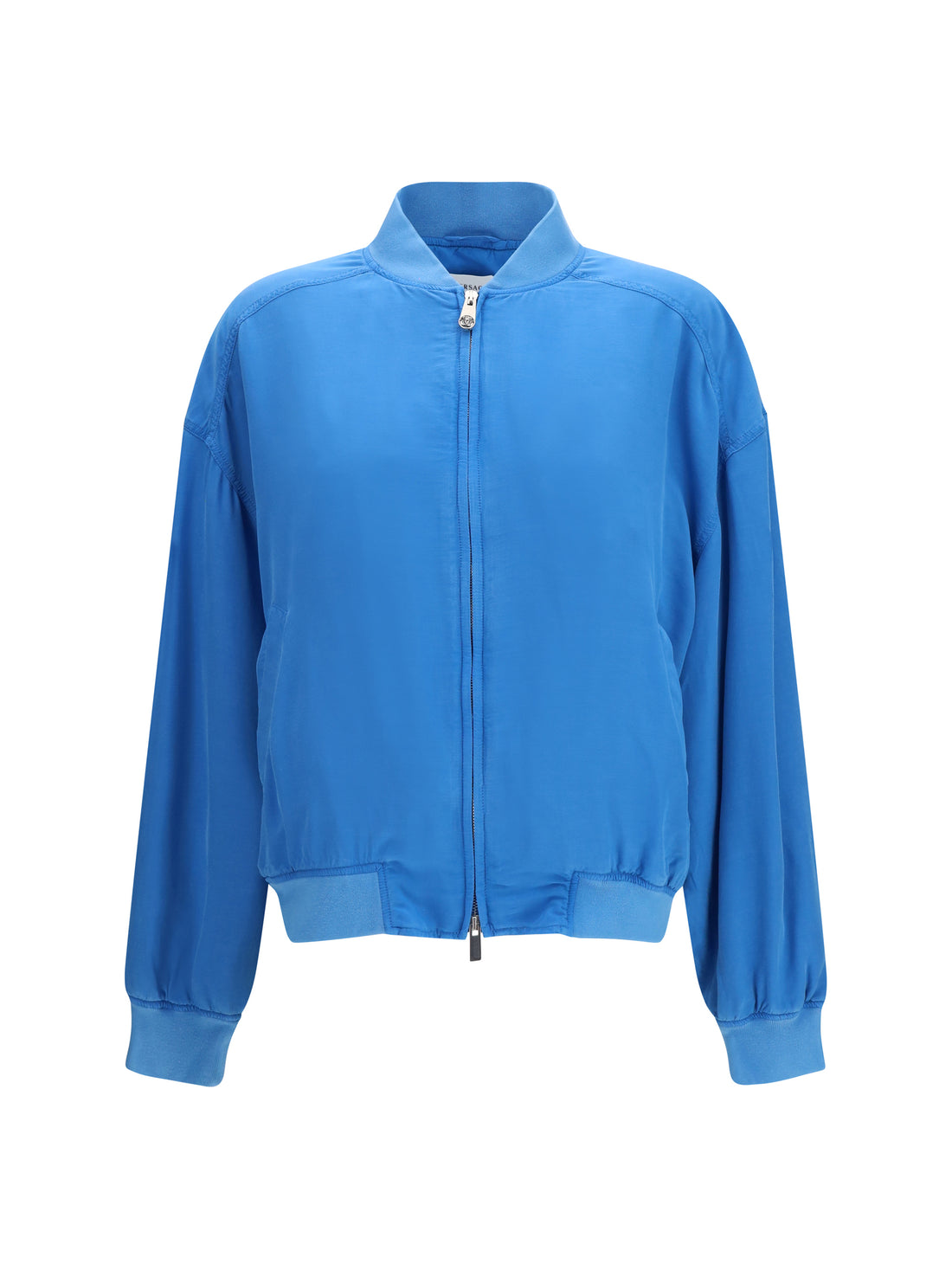 VERSACE 40 silk zipper jacket