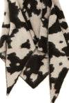 the guest in residence grizzly cowhide scarf reinterprets the western aestheti
