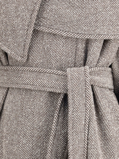 FERRAGAMO M oversized asymmetric coat