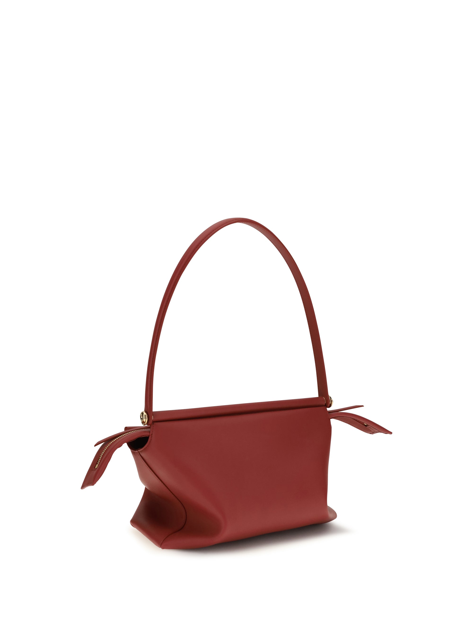 whisker glazed calfskin shoulder bag