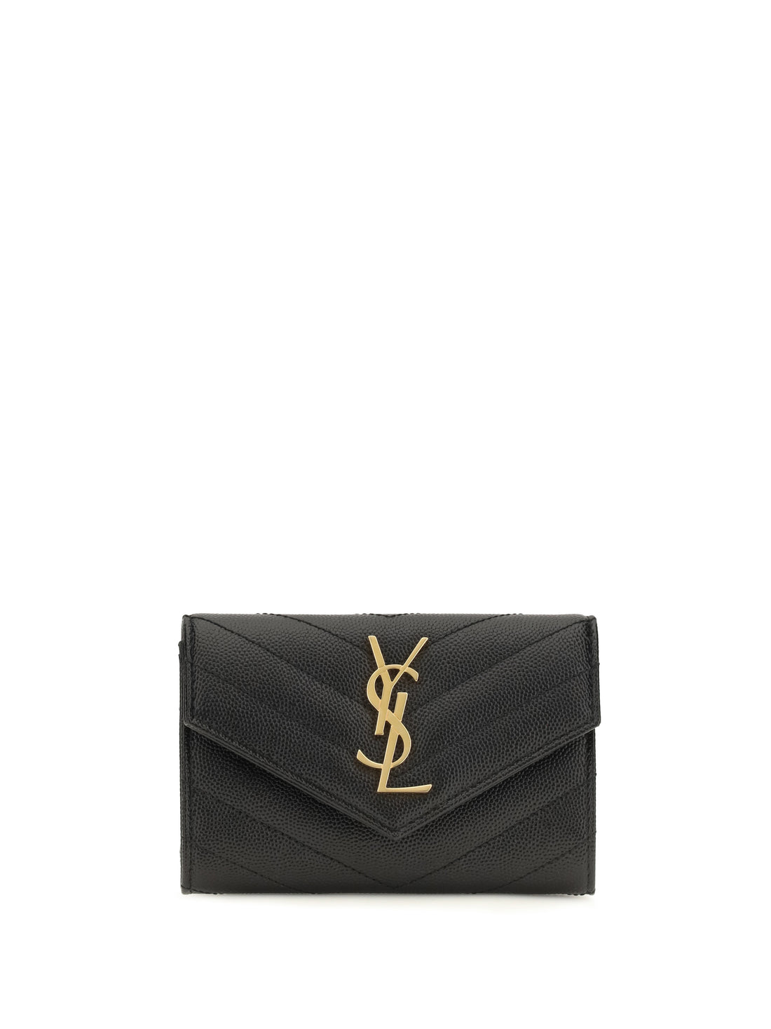 SAINT LAURENT OS small envelope cassandre wallet
