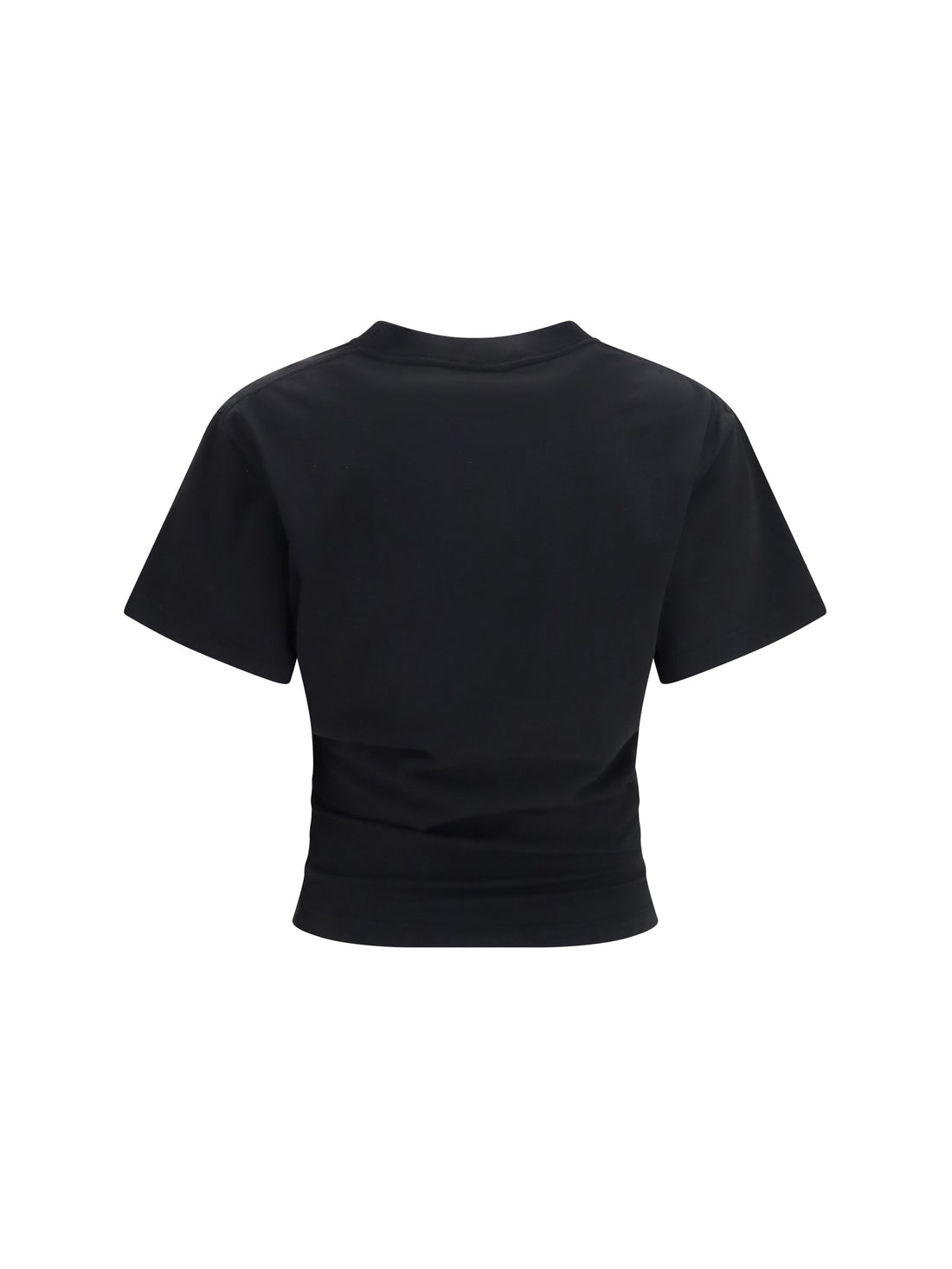 BALENCIAGA M vintage holiday cropped t-shirt