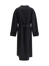 DYNAMIS STUDIO 42 double-breasted long coat