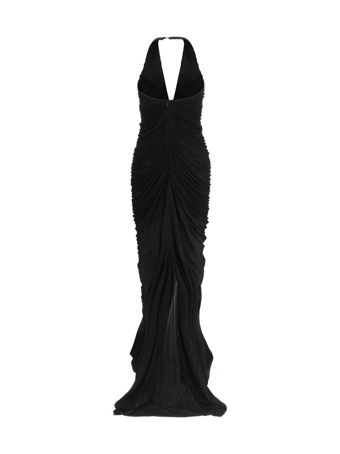 FRANCESCO MURANO 42 long draped one-shoulder dress