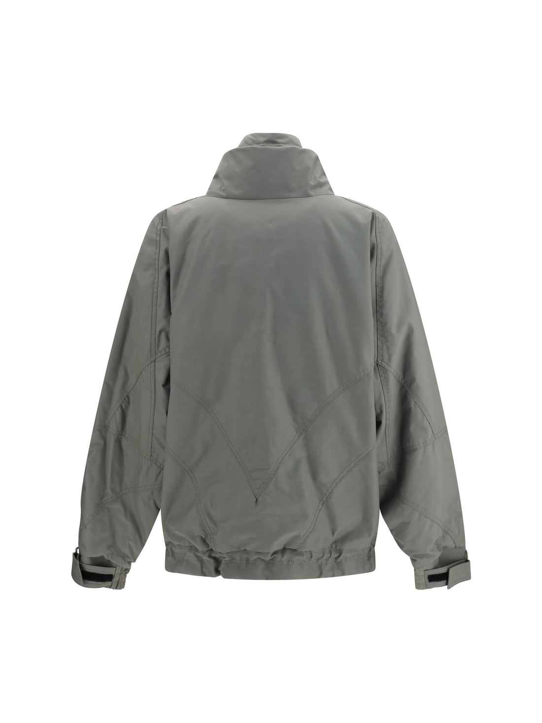 THE ATTICO 38 high-neck bomber with zips
