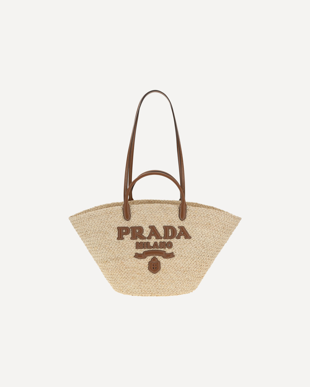 Prada Raffia Tote Bag