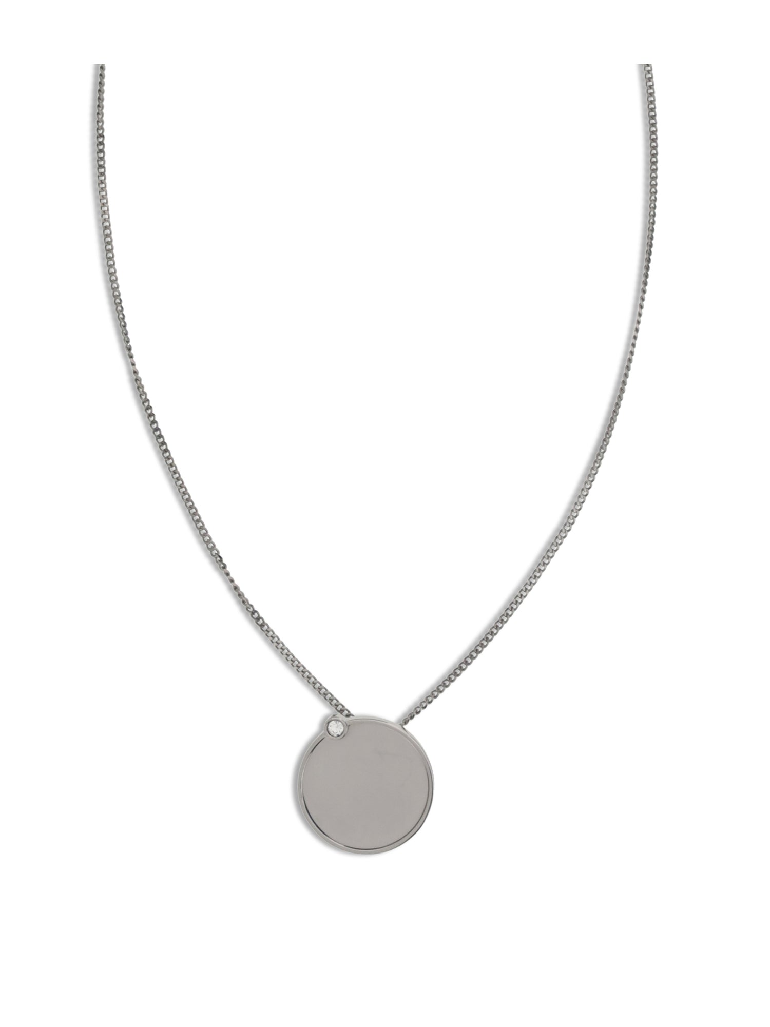 MM6 OS necklace with round plaque