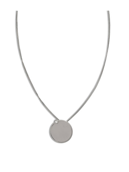 MM6 OS necklace with round plaque