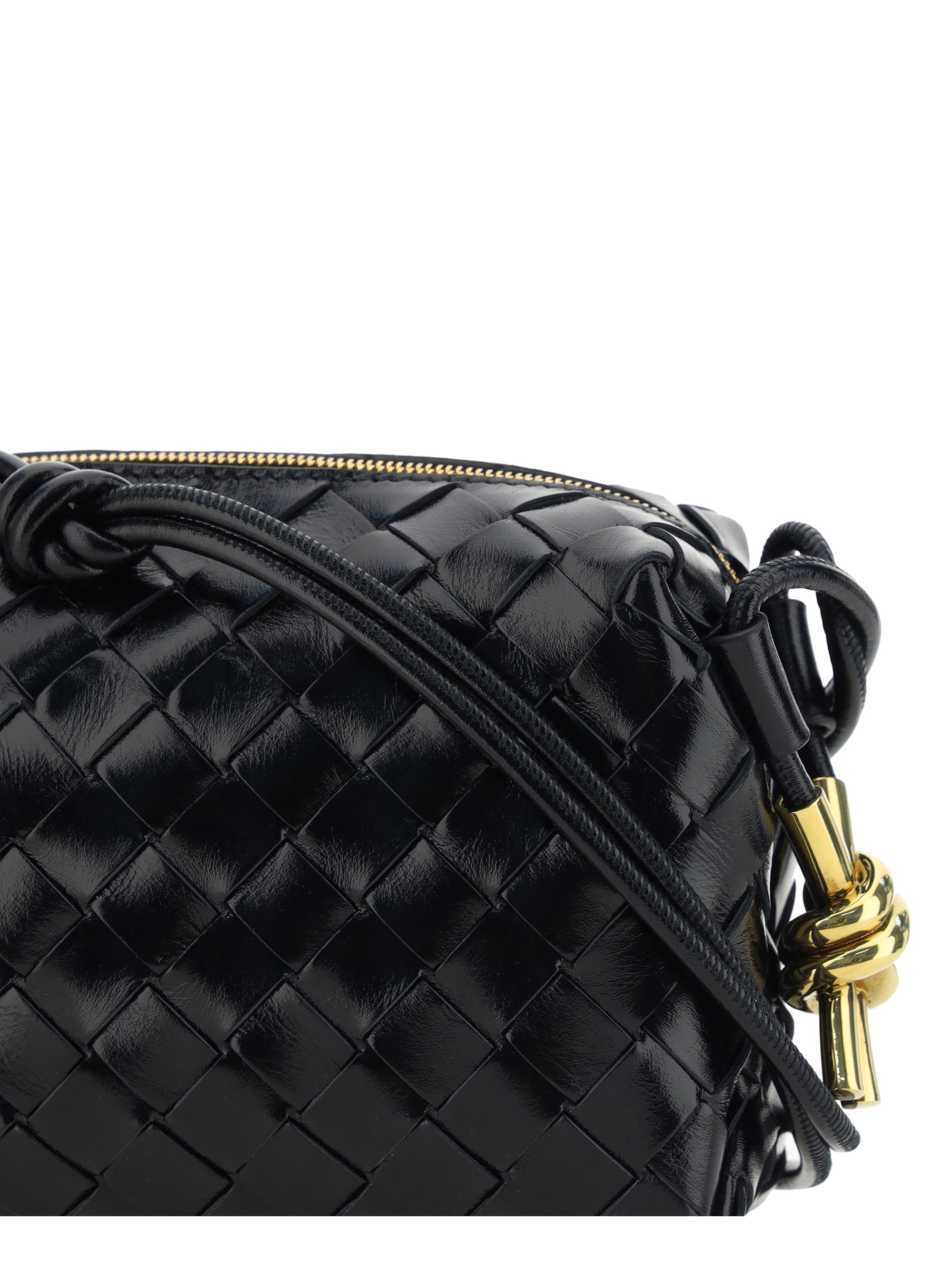 loop leather shoulder bag