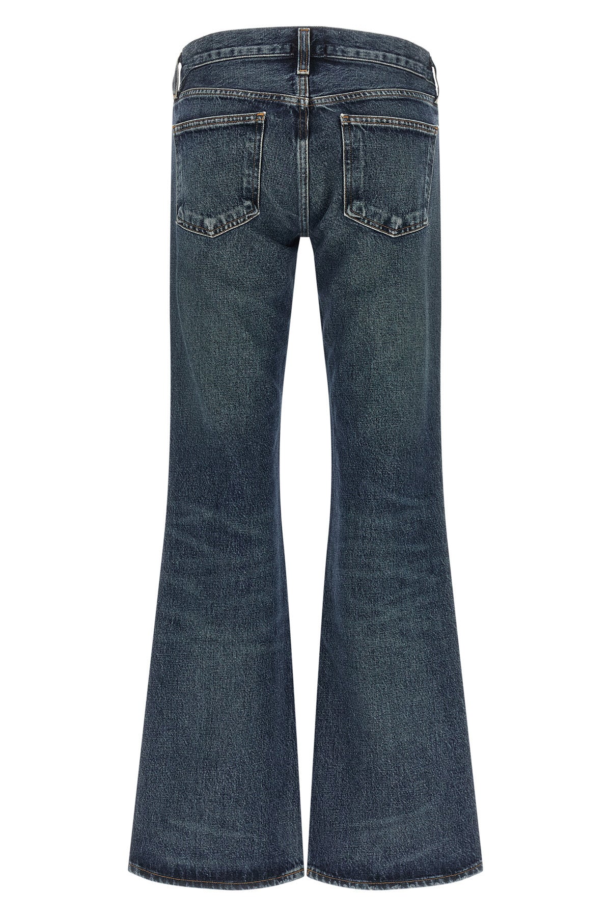the agolde low rise boot jeans redefine the model inspired by the 2000s through