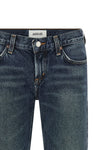 the agolde low rise boot jeans redefine the model inspired by the 2000s through