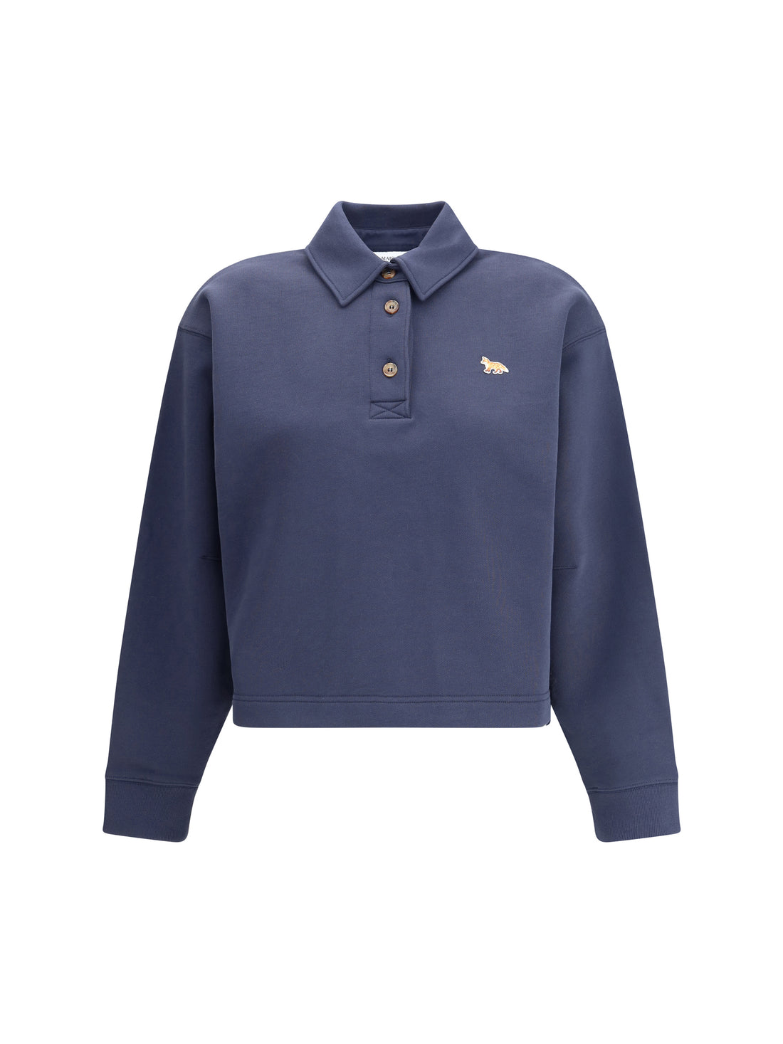 MAISON KITSUNÉ L baby fox polo sweatshirt