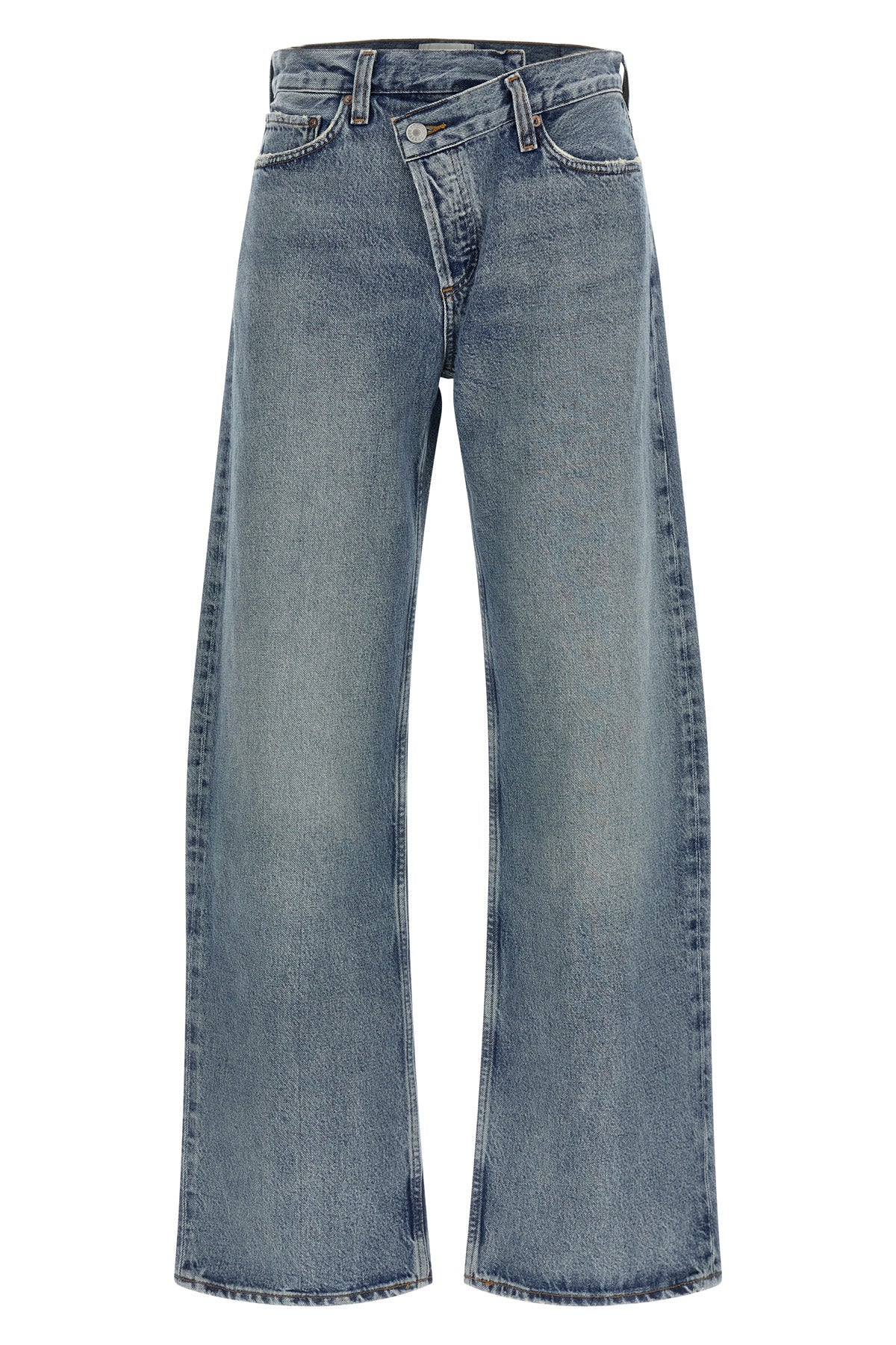 the arc criss cross agolde jeans redefine the classic denim silhouette through