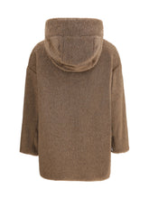 MAX MARA THE CUBE 42 reversible midi down jacket 