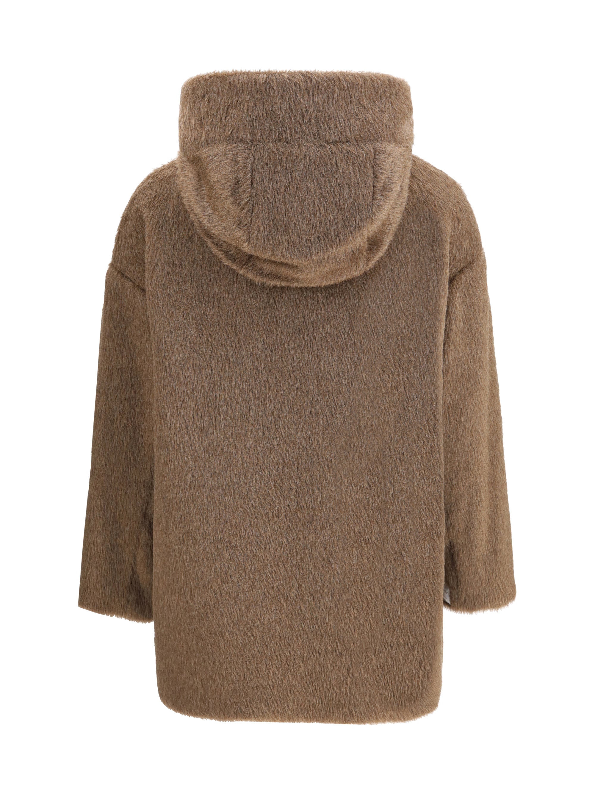 MAX MARA THE CUBE 42 reversible midi down jacket 