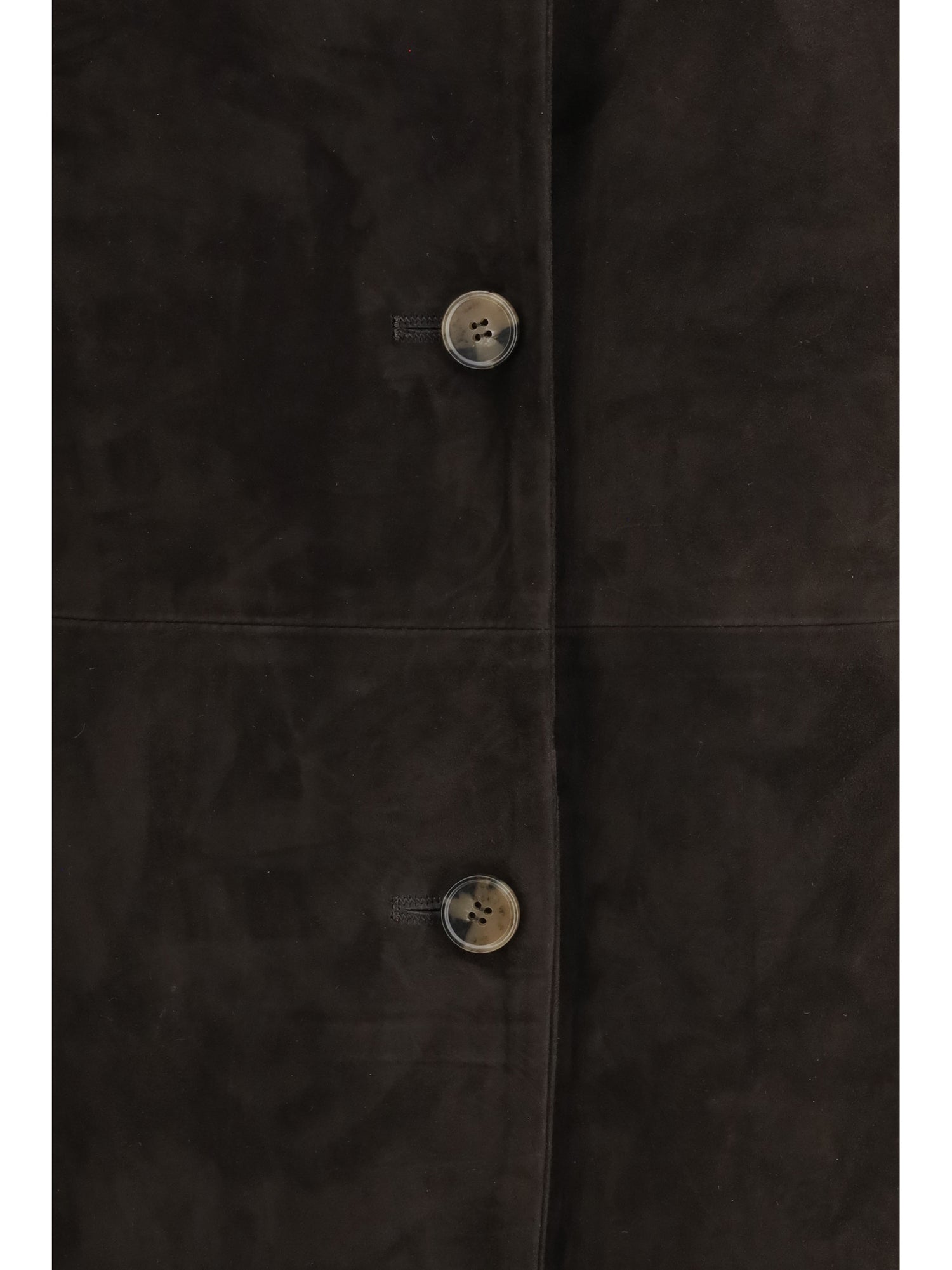 LOULOU DE SAISON 36 waren suede coat