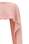 gauze mohair blend cape