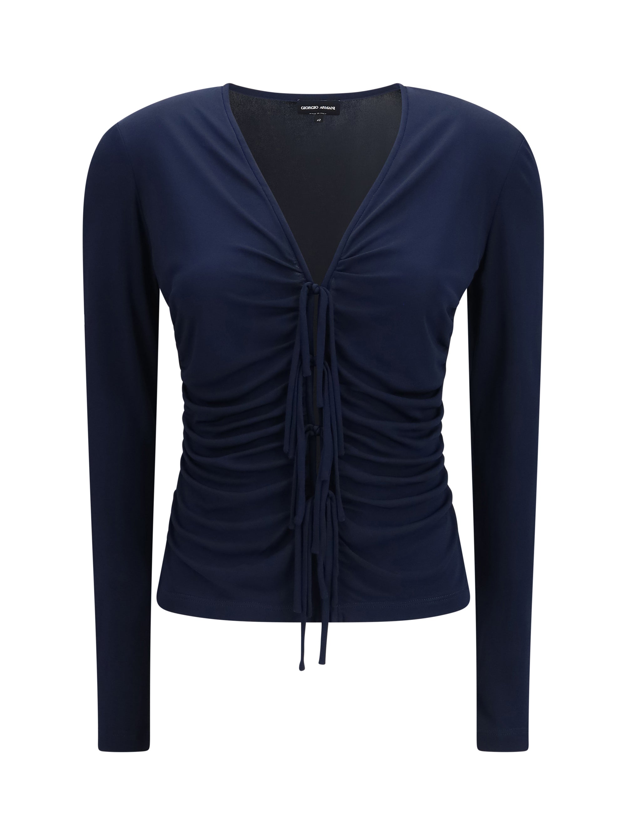 v-neck viscose jersey top