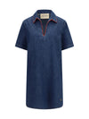 chambray denim dress