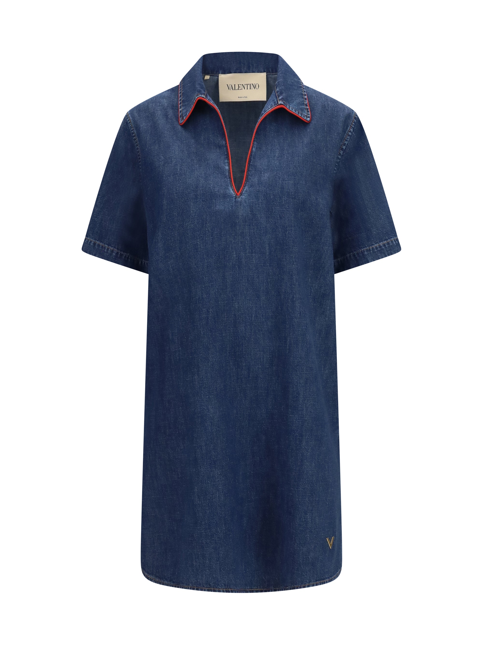chambray denim dress