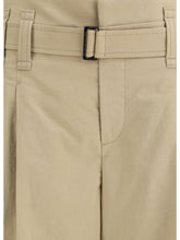 BRUNELLO CUCINELLI 42 pleated crop pants
