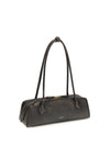 le teckel shoulder bag in aged leather
