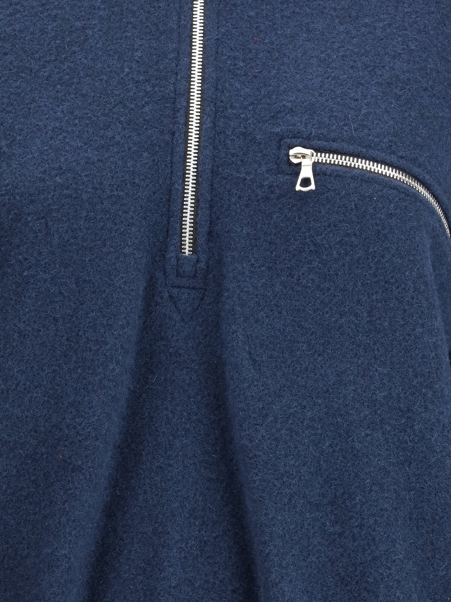 RIER M polar natural wool pile