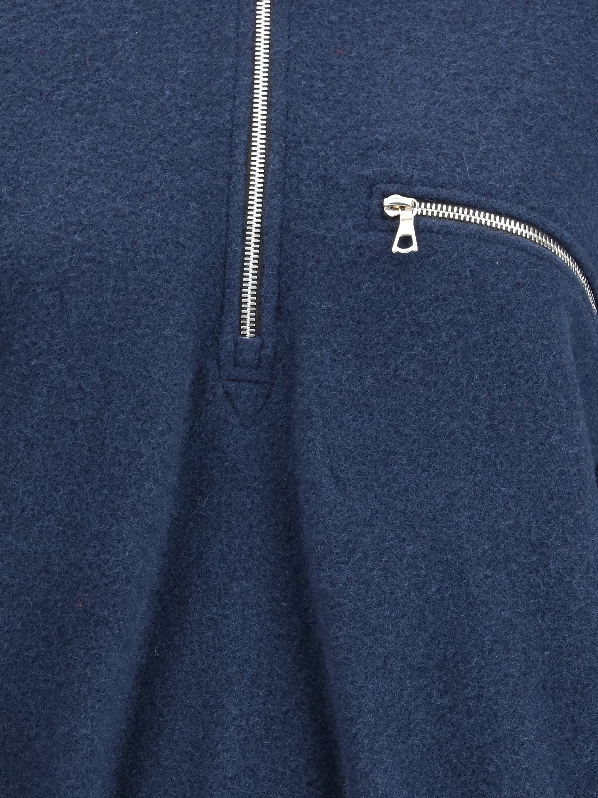 RIER M polar natural wool pile