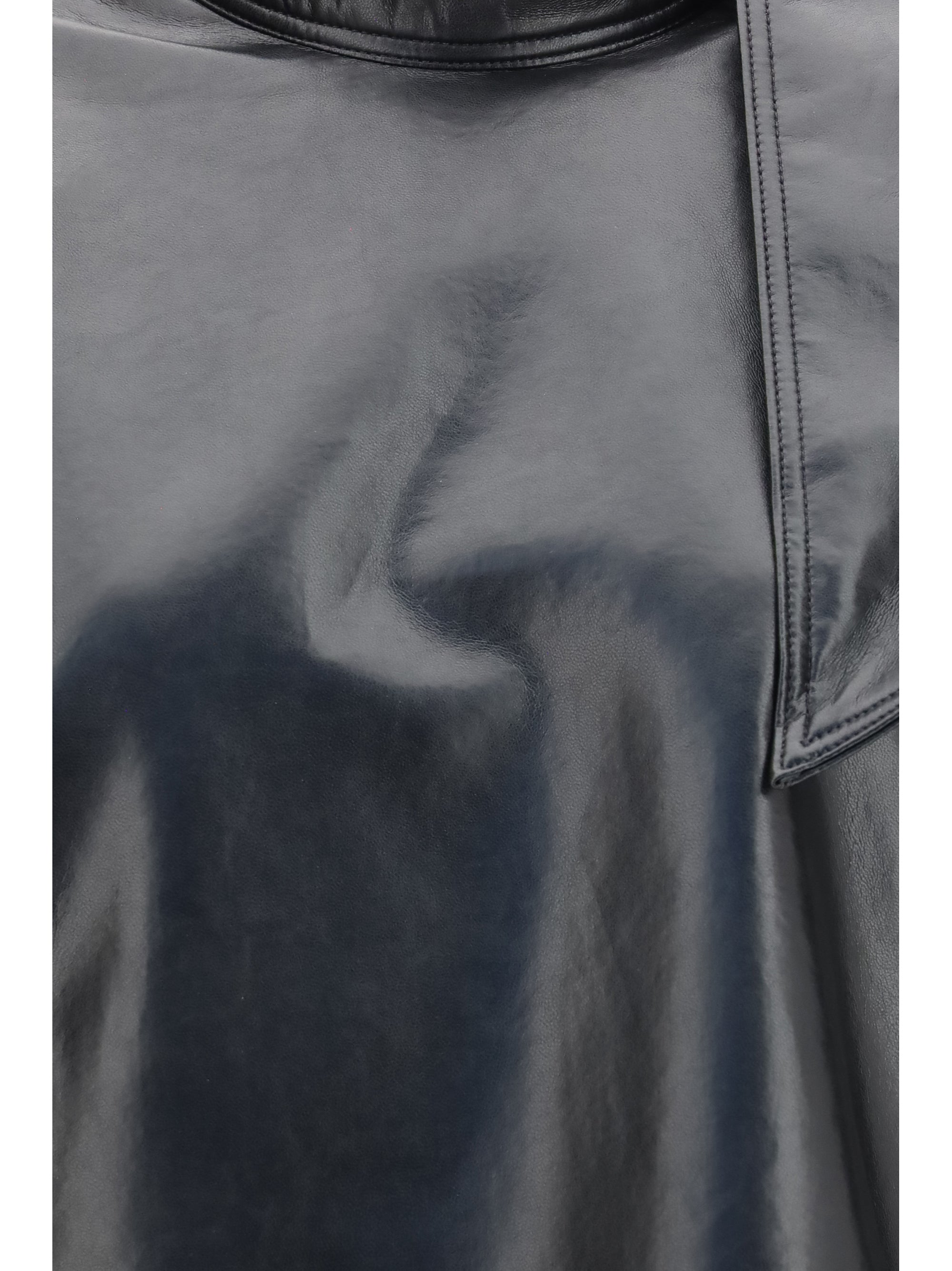 kembra recycled leather top