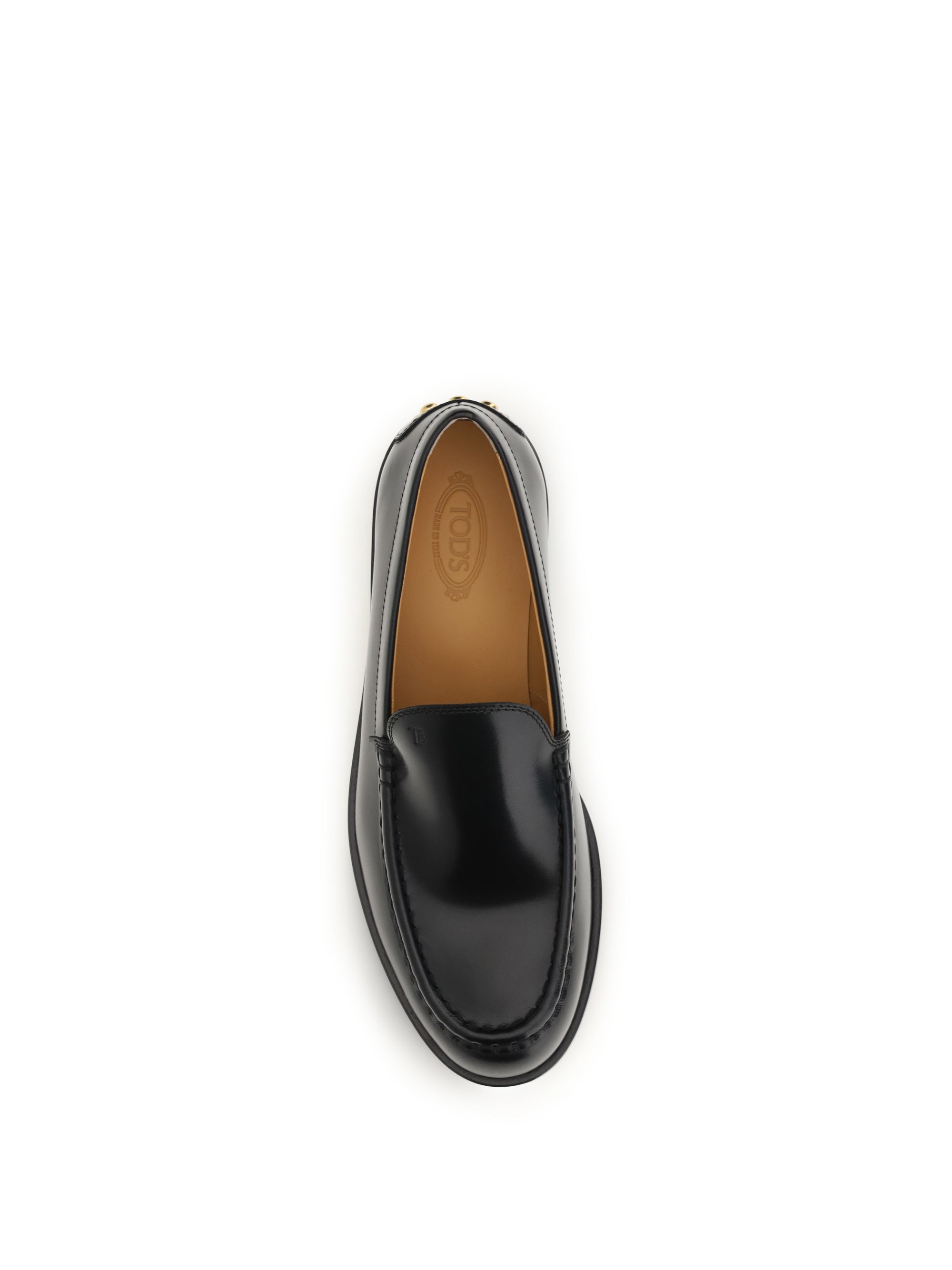gommino leather loafers