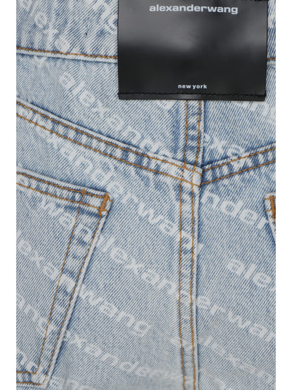ALEXANDER WANG 25 denim shorts