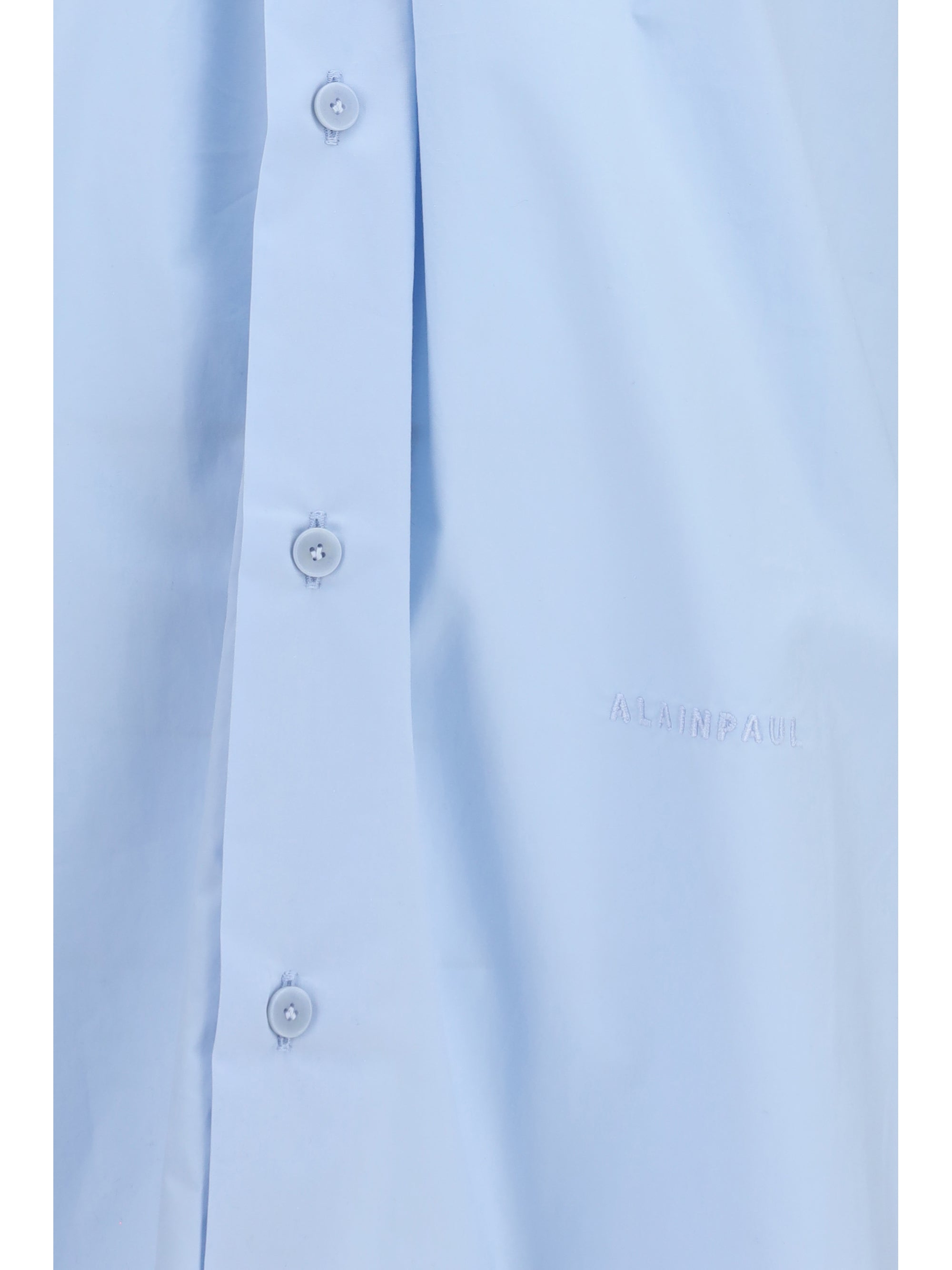 shirt with elasticated collar