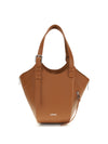 hammock flip leather handbag