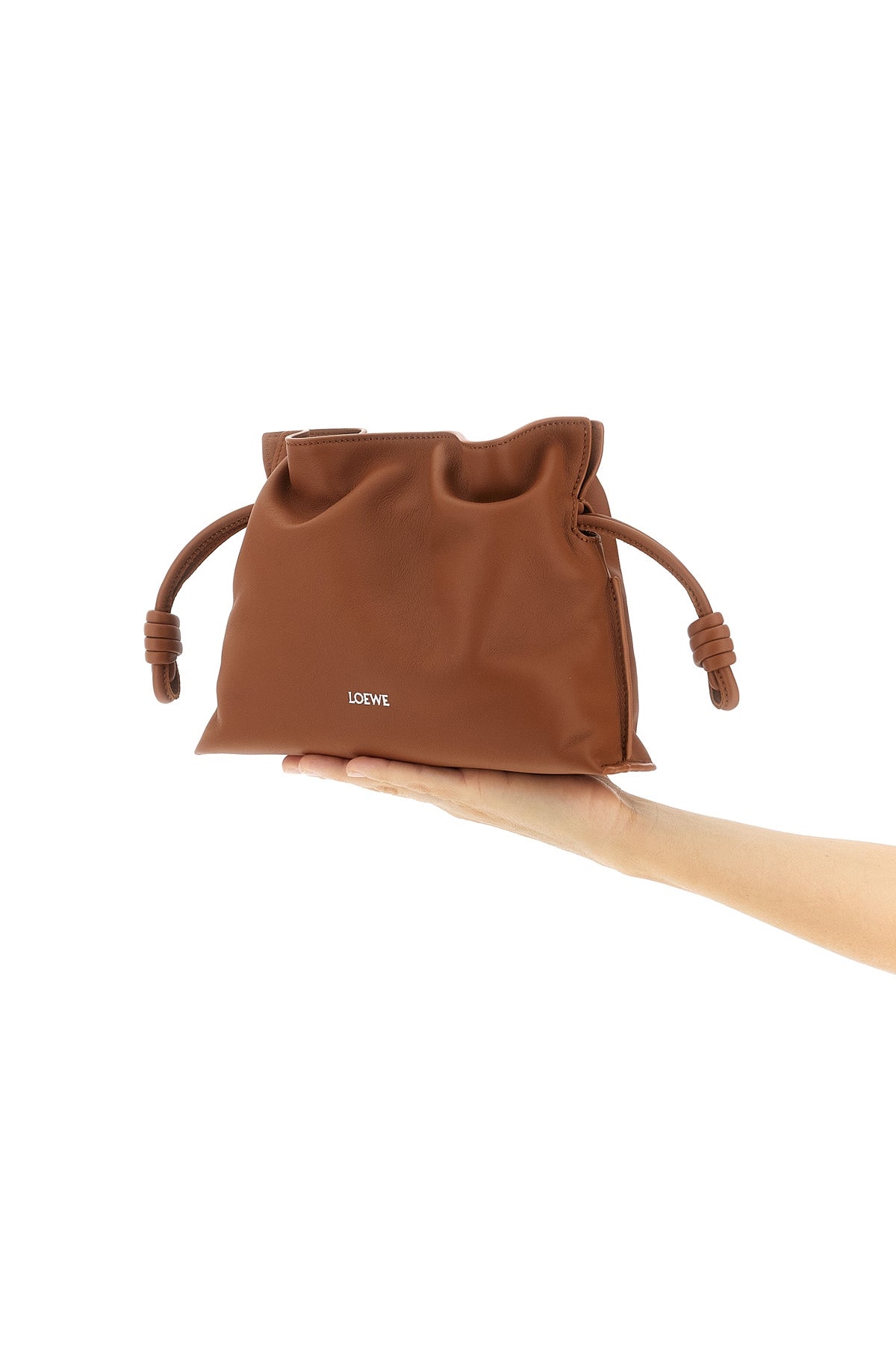 flamenco mini calf nappa clutch bag