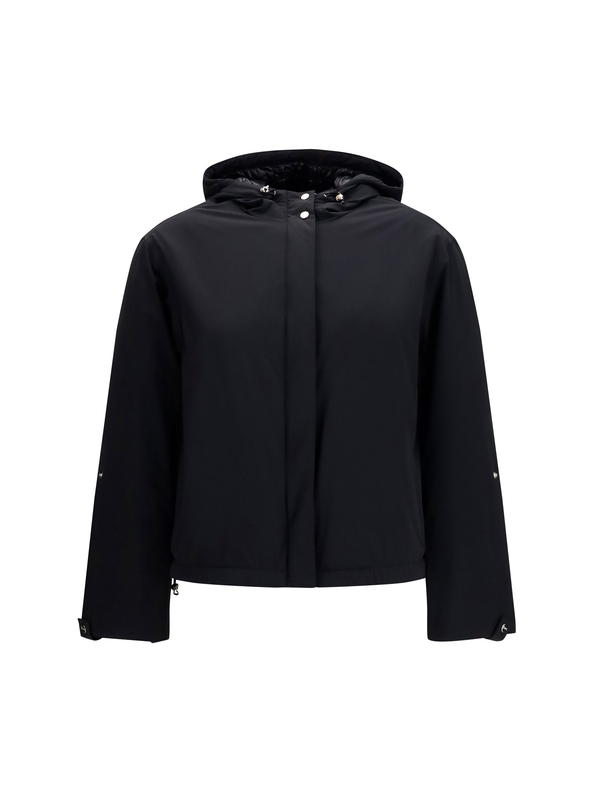 hooded down jacket