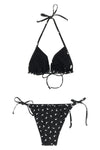 all-over goose print lycra bikini