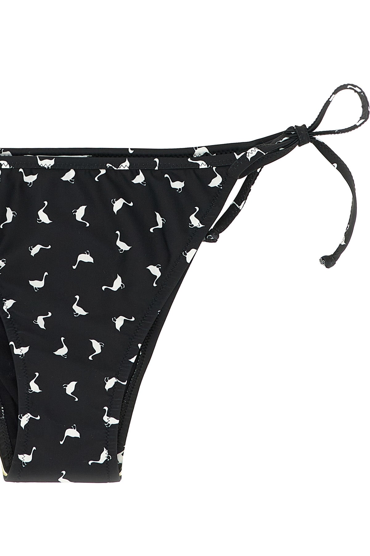 all-over goose print lycra bikini