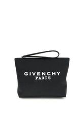 GIVENCHY OS canvas pouch bag
