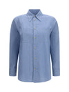korinne cotton and silk shirt