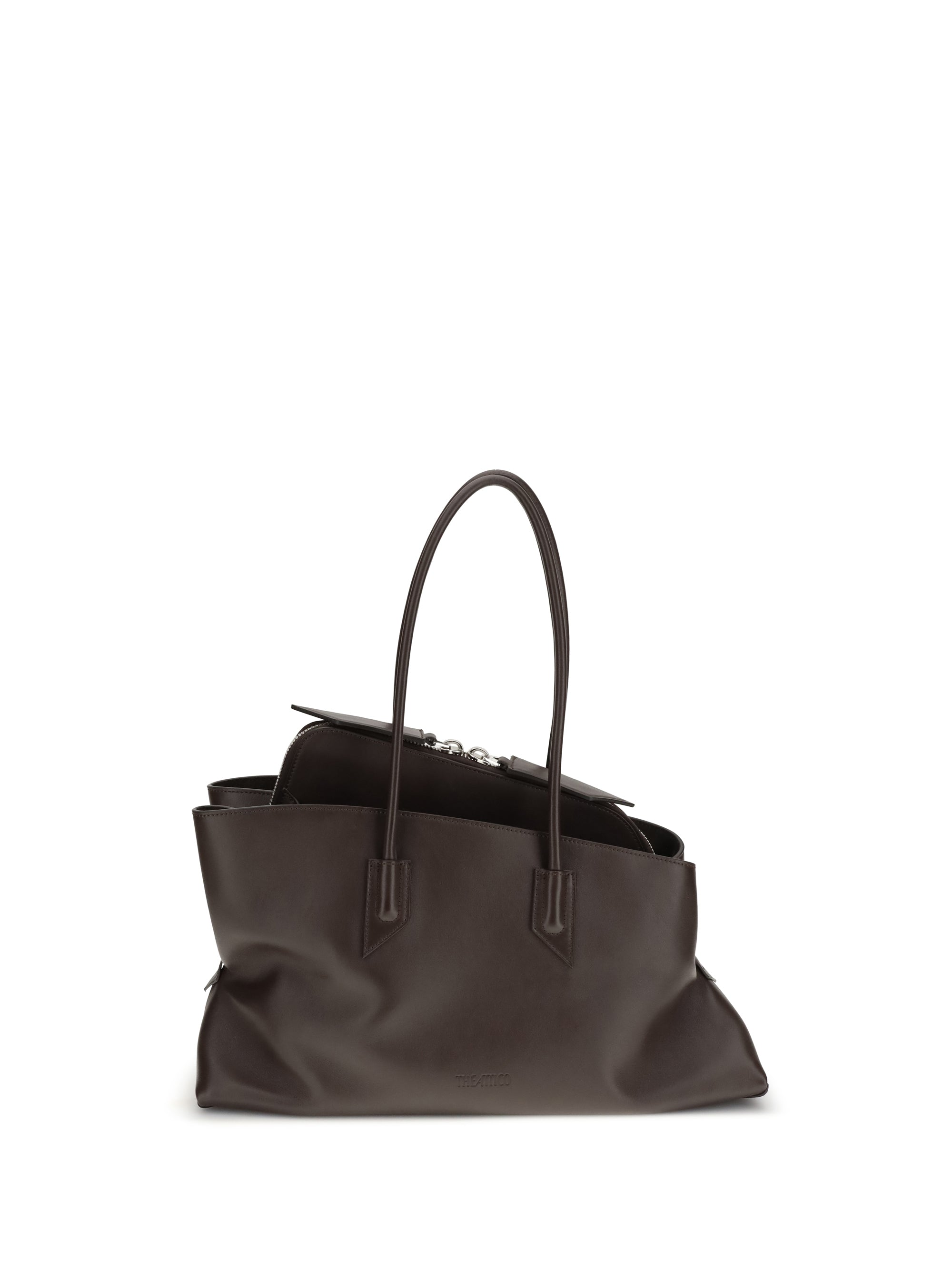 THE ATTICO OS la passeggiata medium leather shoulder bag
