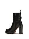 dianouchette lug leather ankle boots
