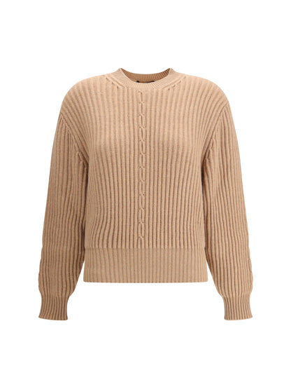 LORO PIANA 42 ribbed sweater