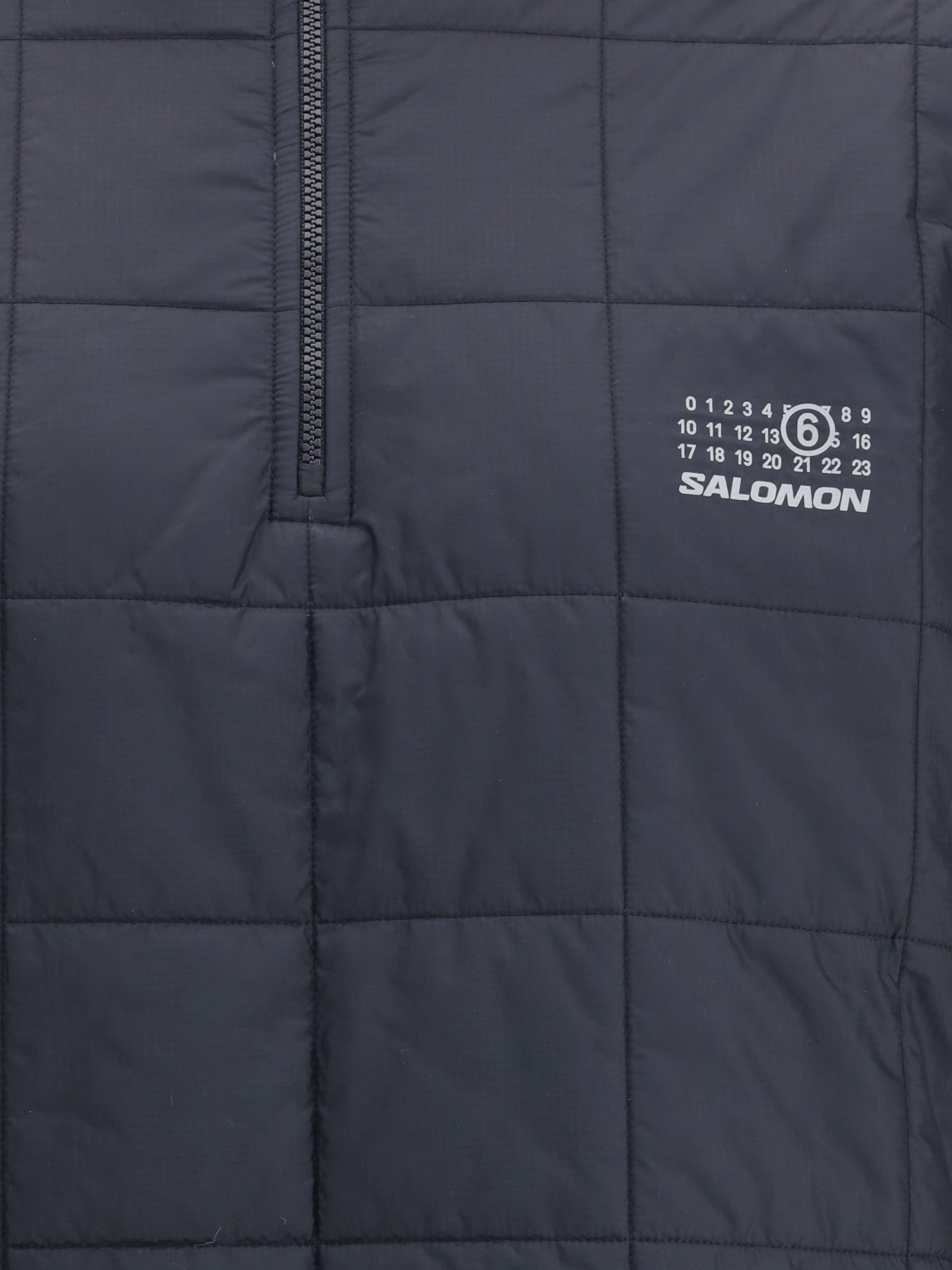 MM6 S quilted half zipped jacket salomon x mm6