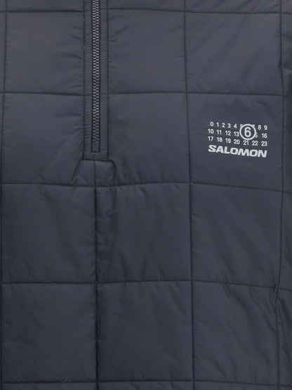 MM6 S quilted half zipped jacket salomon x mm6