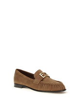 FENDI 36 suede loafers