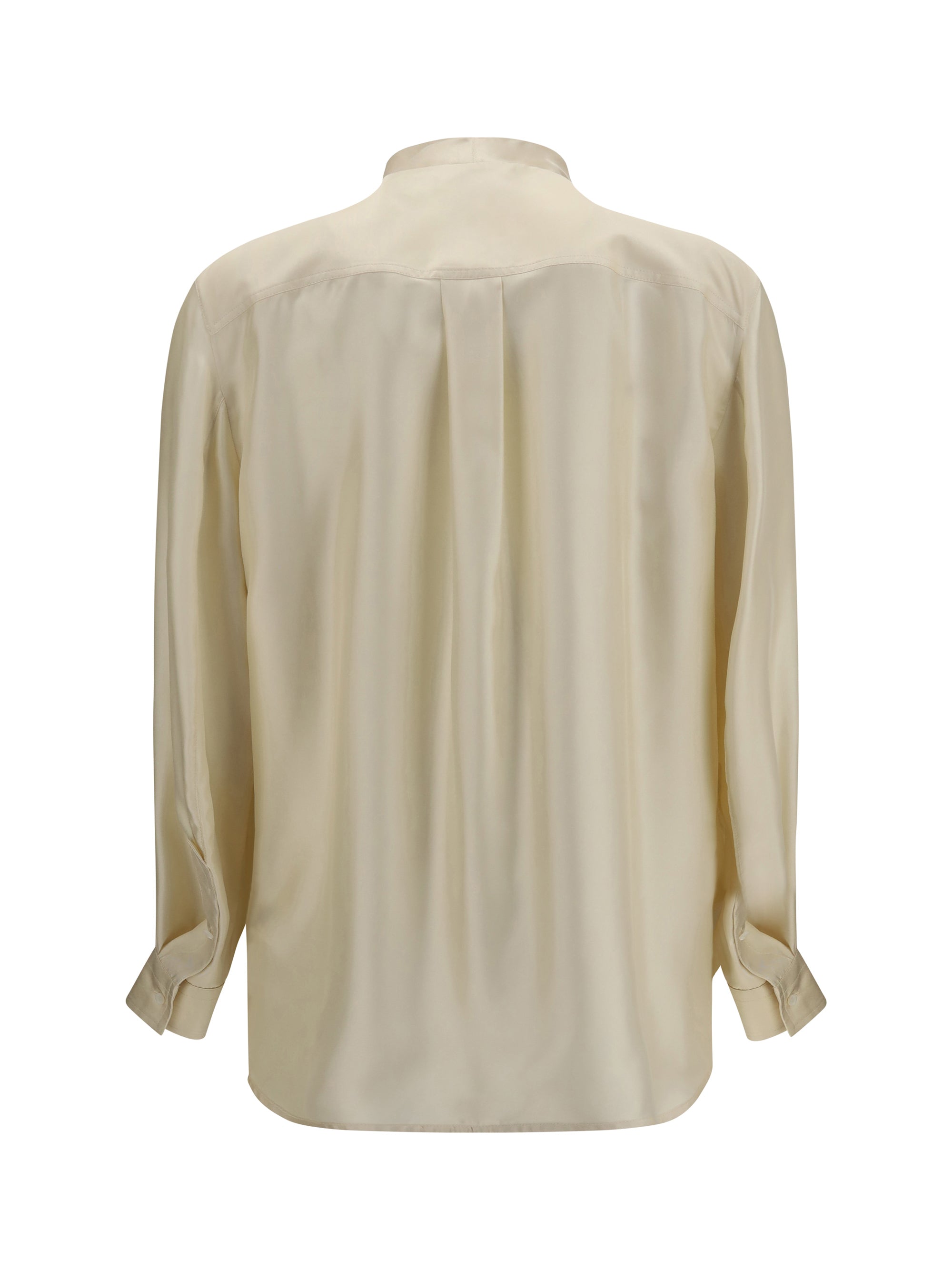 silk twill shirt
