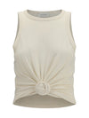 knotted tank top